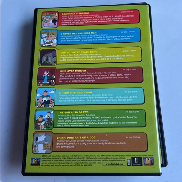 Family Guy Volume One Seasons 1&2 DVD - Picture 4 of 14